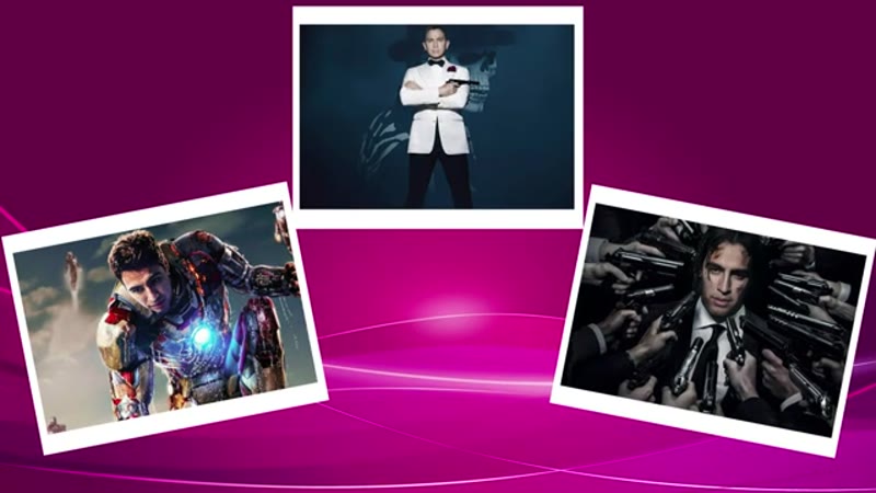 Movie Swap – Bond Iron Man John Wick