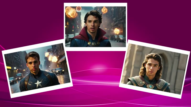 Superhero hommes – Doctor Strange Captain America